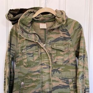 Free People military look jacket